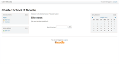 Desktop Screenshot of moodle.charterschoolit.com